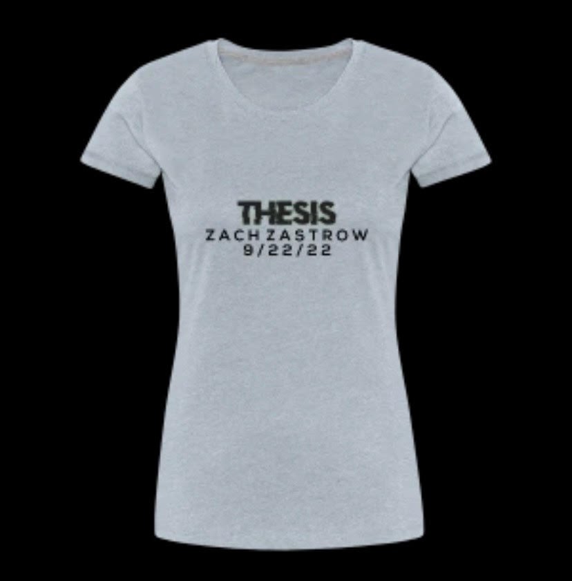 "THESIS" Limited Edition Song Promo T-Shirt FEMALE