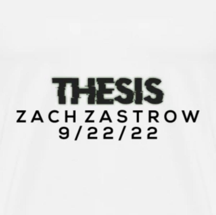 "THESIS" Song Promo T-Shirt UNISEX